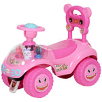 Ride On Toy, Foot To Floor Design With Music, Light, Horn | Pink