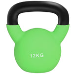 Kettlebell With Soft Body And Non-slip Handle | 12kg | Green