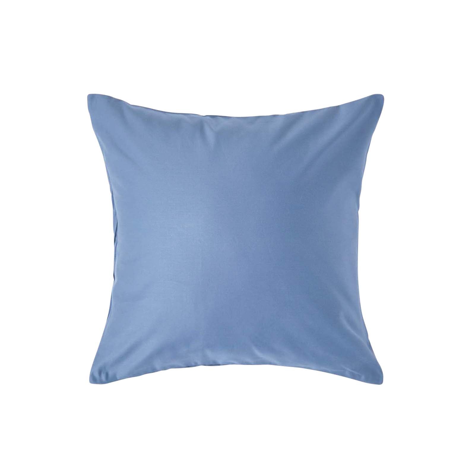 European Size Egyptian Cotton Pillowcase 1000 Tc | 40cm x 40cm | Airforce Blue