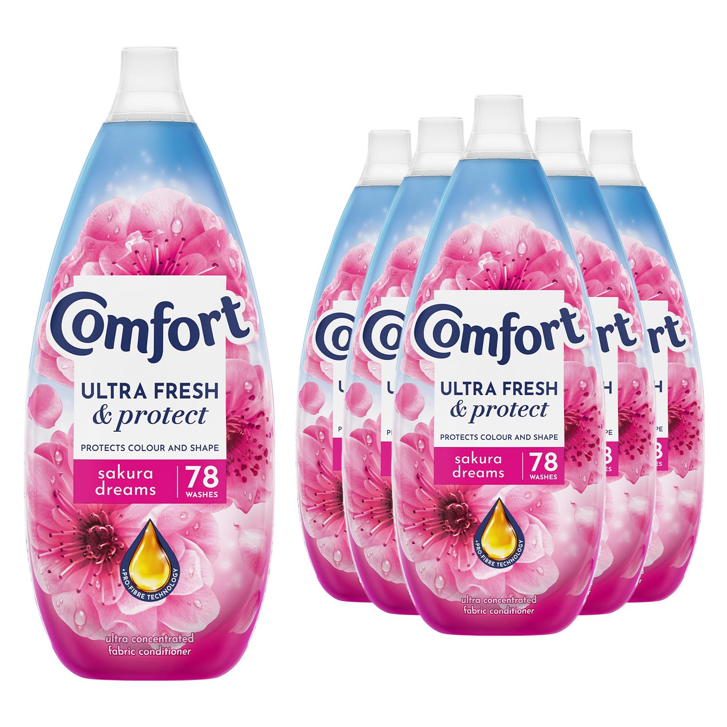 Ultra Fresh & Protect Fabric Conditioner Sakura Dreams, 468washes, 1.17l