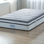 Sleeply Hybrid Mattress 2000 Pocket Sprung multi layered soft touch | Single | Grey