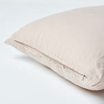European Size Linen Pillowcase | 40cm x 40cm | Natural