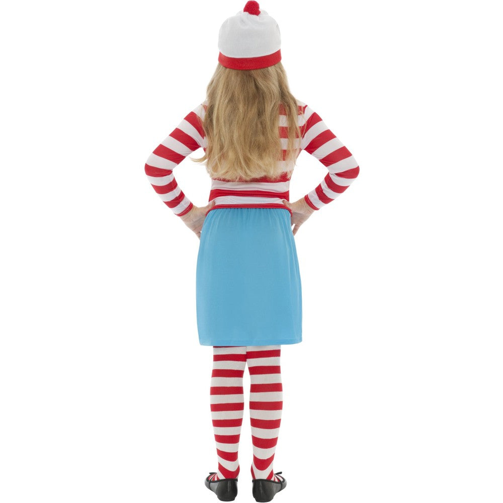 Where's Wally? Wenda Child Costume | Age 10-12