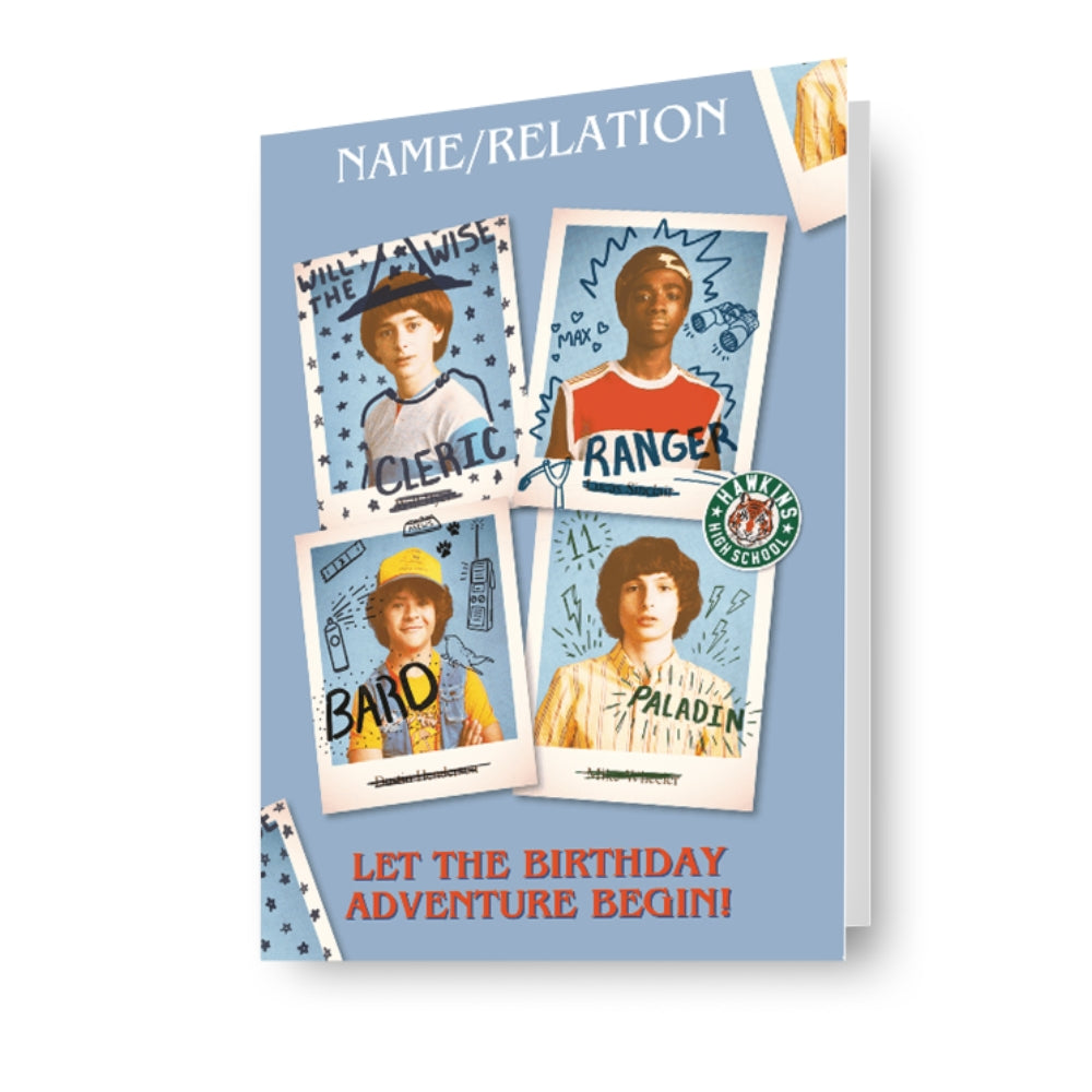 Personalised Birthday Card Official Product