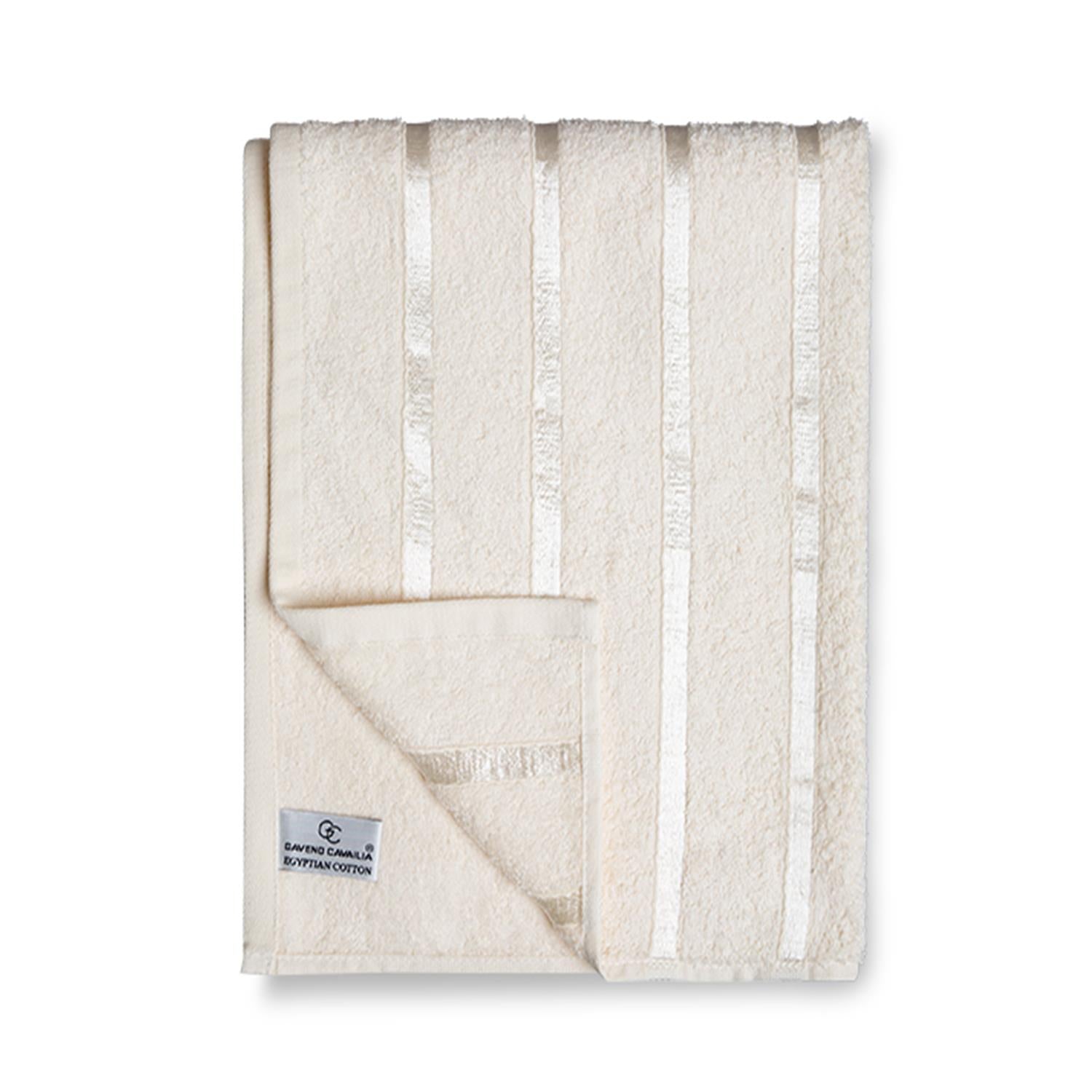 Egyptian Luxury 100% Cotton Extra Soft Bath Towel 70x120, Cream
