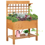 Raised Planter Garden Bed 105x40x135cm