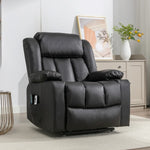 Sheridan Dual Motor Electric Riser Recliner With Massage And Heat | Black