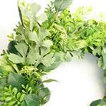 50cm Artificial Wreath Ferns