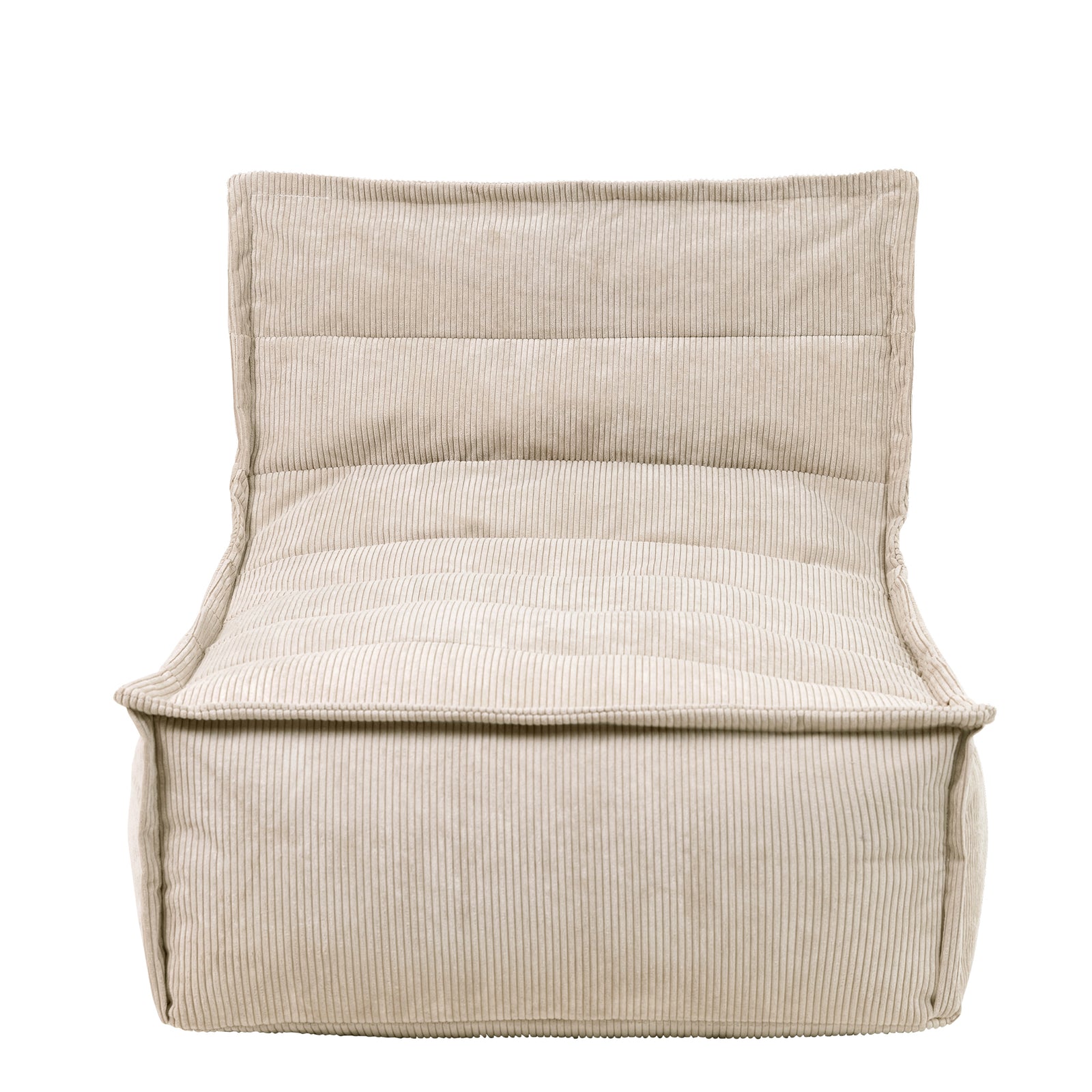 Otto Cord Lounger Set Of 5 Bean Bag Chair, Charcoal Grey