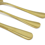 Cutlery Sets Stainless Steel Gold Spoon Fork Simple 24pc Set