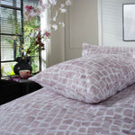 Tulle Extrasoft 100% Cotton Duvet Cover Set – Soft & Breathable Bedding | King | Pink