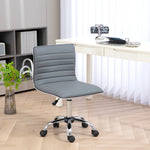 Ergonomic Executive Chair Armless | Dove Gray