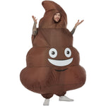 Inflatable Poop Costume, Brown