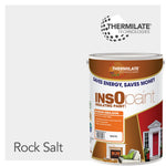 Insopaint Interior Emulsion Paint - Anti Mould, Insulating & Energy Saving For Interior Walls & Ceiling | 5l | Rock Salt