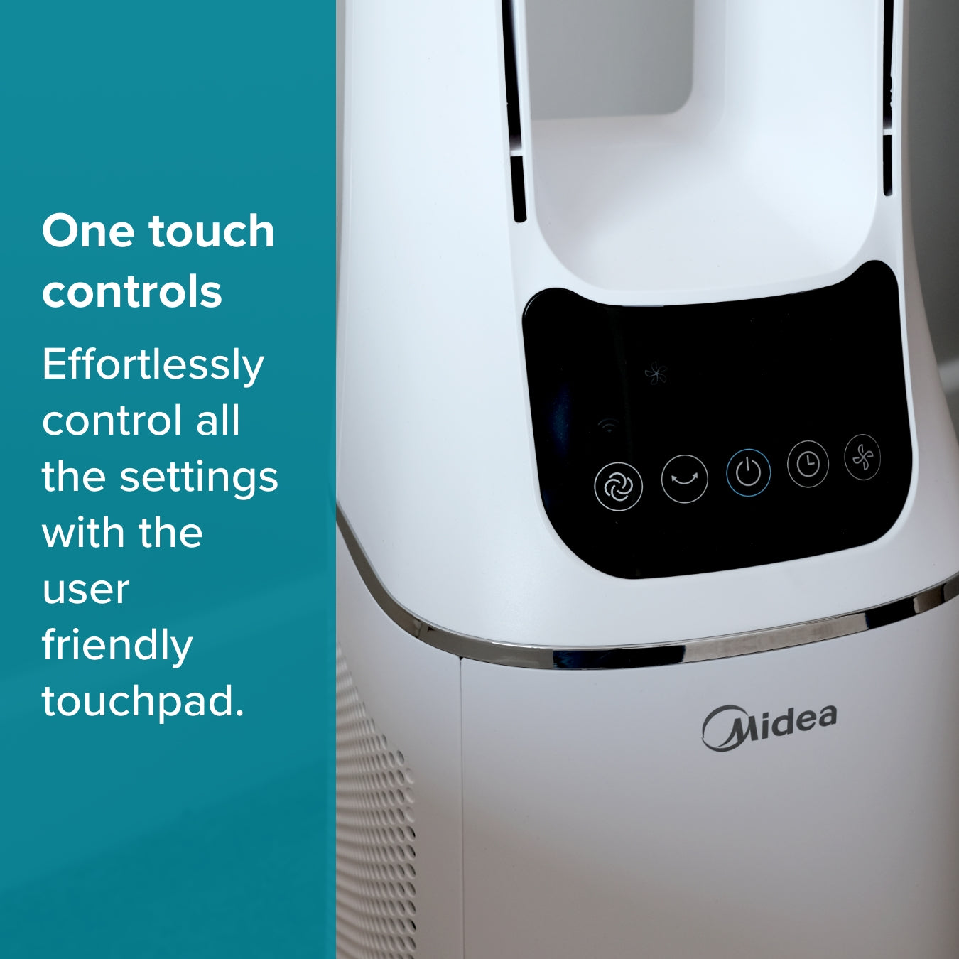 Cool + Purify Bladeless Fan With Free Msmarthome App