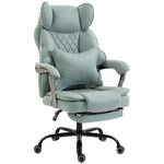 Big And Tall Office Chair With Lumbar Support | Light Blue