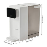 2200w Instant Hot Water Dispenser With Removable 3l Tank And Drip Tray