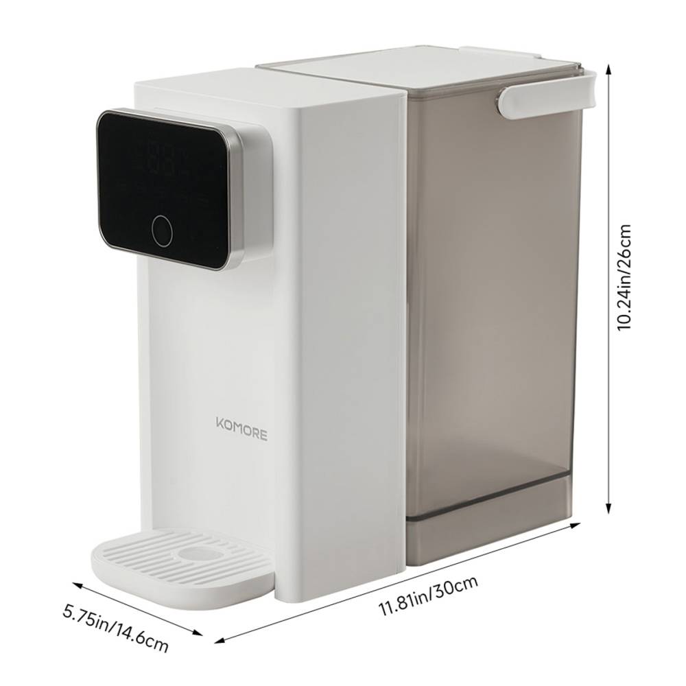 2200w Instant Hot Water Dispenser With Removable 3l Tank And Drip Tray