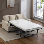 Lewiston Fabric Pull Out Sofabed | Beige