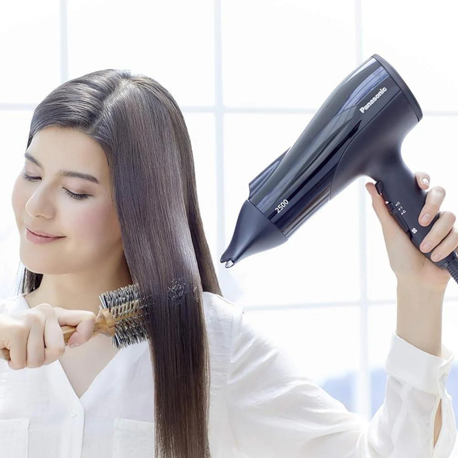 Eh-ne83 Hair Dryer & Eh-hs99 Hair Straightener Set