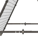 Football Rebounder Net, Adjustable Angles | Black