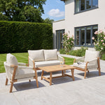 Andria 4-seat Rope Garden Lounge Set | Beige