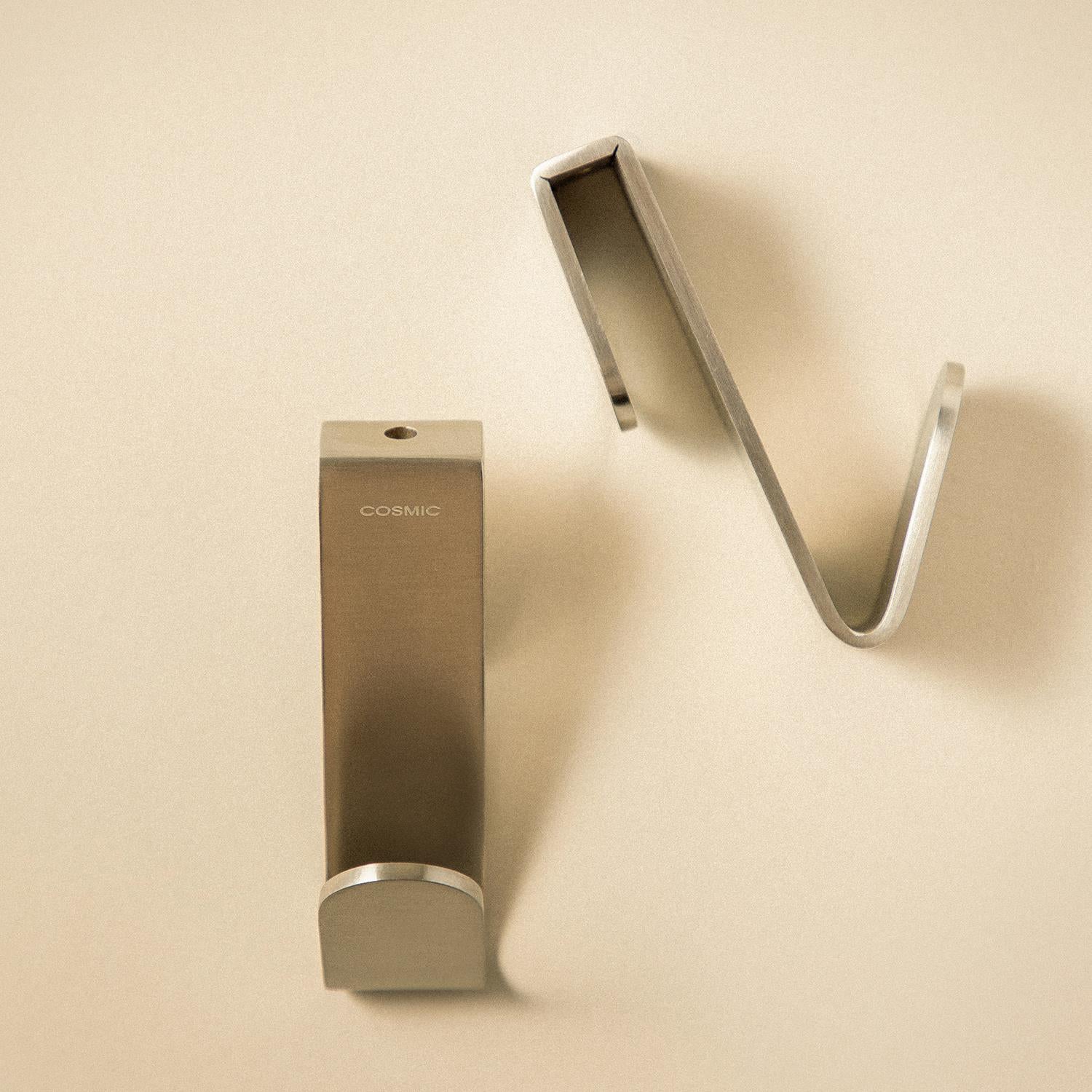 Towel Hook, Robe Hook, Coat Hook 2 Pieces Chrome, Architect S+ Collection