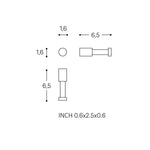 Towel Hook Robe Hook Coat Hook 55 Cm Logic Collection | Copper
