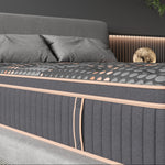 Copper Arthur 2000 Hybrid Memory Mattress | Small Double | Charcoal Black