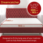 Electric Blanket Fully  Fitted Sherpa  Fleece Heated Bed Underblanket 3 Heat Settings | Super King | White