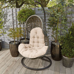 Hanging Egg Chair Thick Cushion Swing Chair Pad | Camel