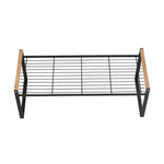 Free Standing Kitchen Spice Herb Rack Holder Cupboard Organiser | Large | Black