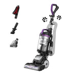 Upright Vacuum Cleaner Ueu620 With Pet Turbo Brush, Anti Hair Warp & Dual Cyclone & Steerable Technology, Crevice Tool & Sofa Brush, 2.2l