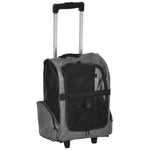 Pet Travel Backpack Bag Cat Puppy Dog Carrier W/ Trolley And Telescopic