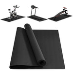 Thick Non-slip Equipment Mat For Gym & Fitness Equipment | Black