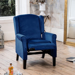Barksdale Recliner Armchair | Dark Blue