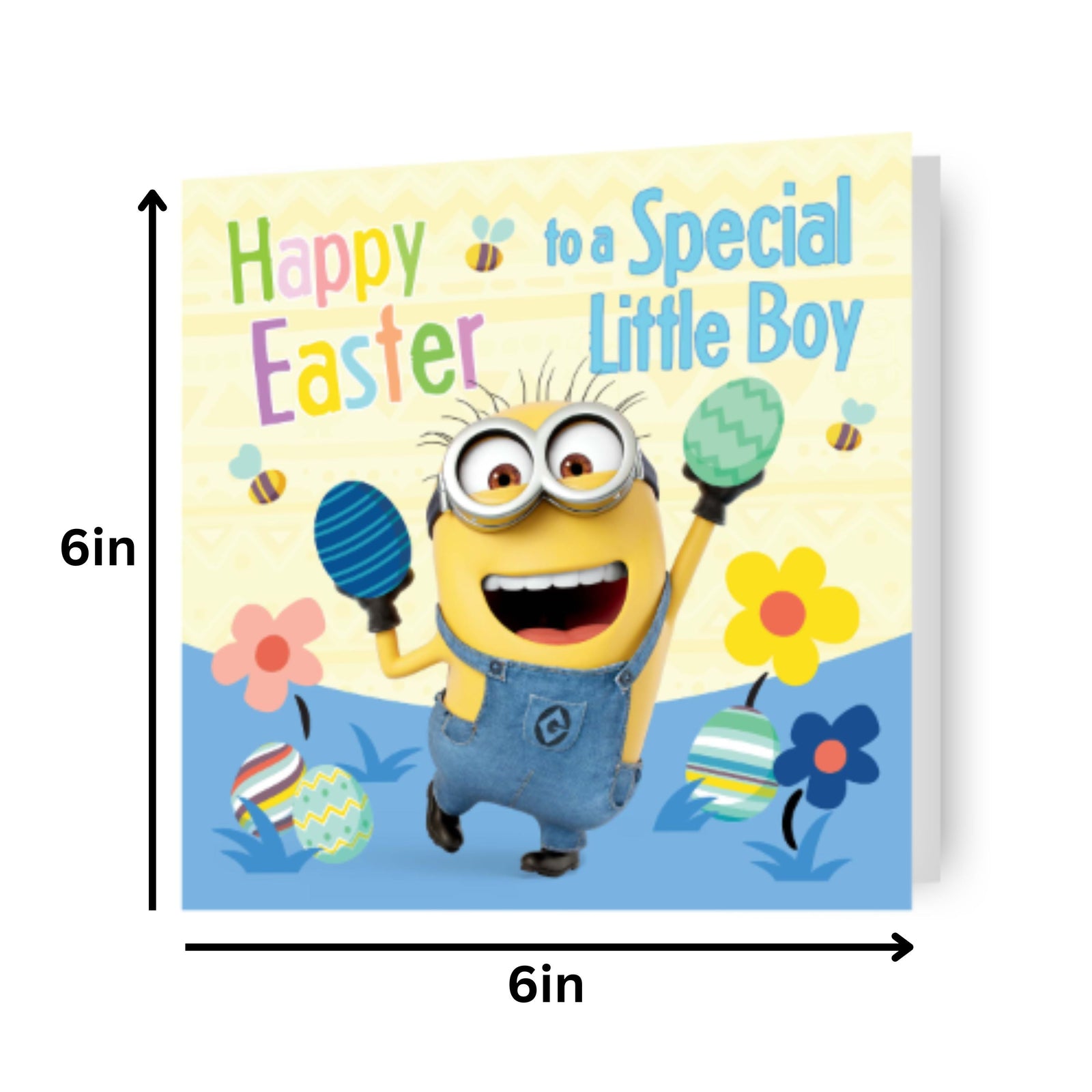 Minions Happy Easter Card 'to A Special Little Boy' Official Product