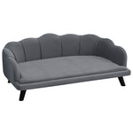 Dog Sofa, Pet Couch Bed For Medium, Large Dogs W/ Legs, Cushion | Gray