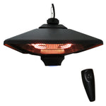 Electric Hanging Heater 2000w Halogen, Aluminium