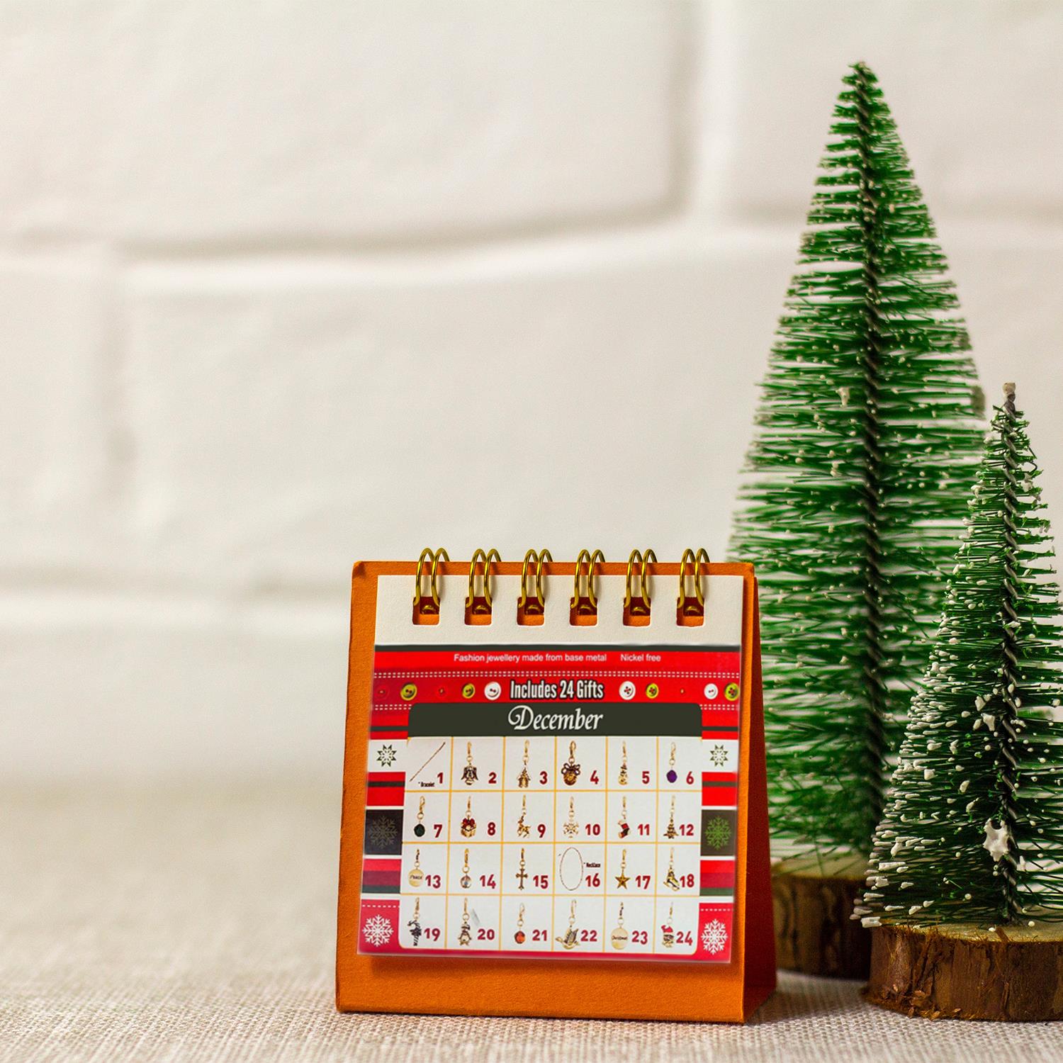 Christmas Countdown 24 Days Advent Calendar, Diy Necklace Bracelet