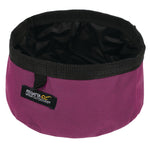 Pack Away Waterproof Dog Bowl | One Size | Purple