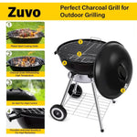45cm Round Charcoal Bbq Kettle Grill Outdoor Portable Barbecue