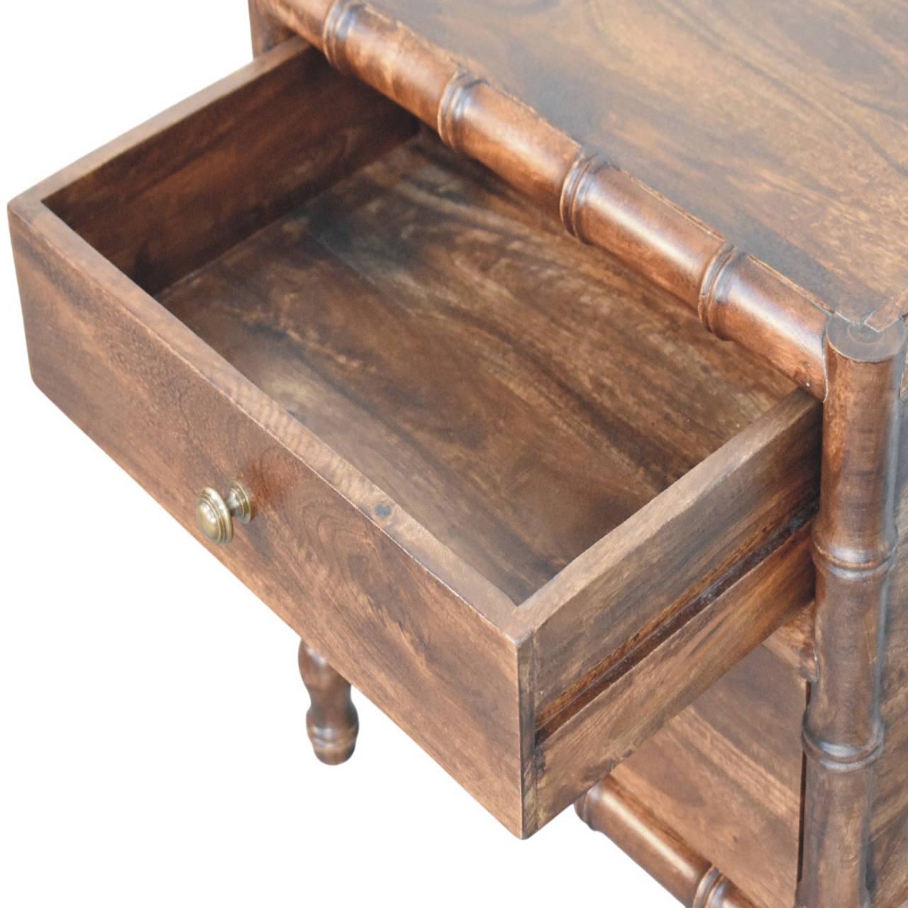 Artisan Furniture Nightstand In Roasted Almond