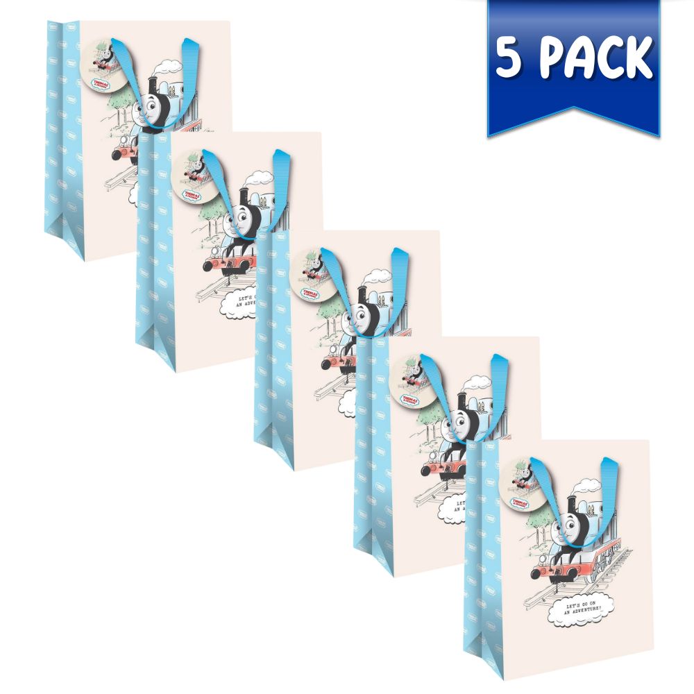 Multipack Of 5 Small Gift Bags Official Product