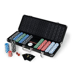 500 Chip Pro Poker Set - Black Edition