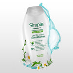 Simple Hair Shampoo Conditioner 400ml & Shower Gel 675ml Bundle