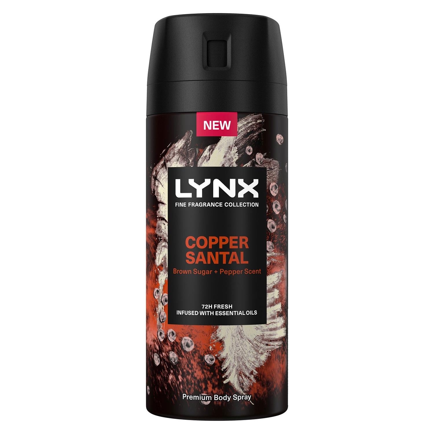 Fine Fragrance Collection Copper Santal Premium Deodorant Body Spray, 150ml