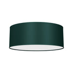 Verde Hand Made Scandi Style 40cm Ceiling Lamp In A Rich Green Finish Holds 2xe27 Led Bulbs
