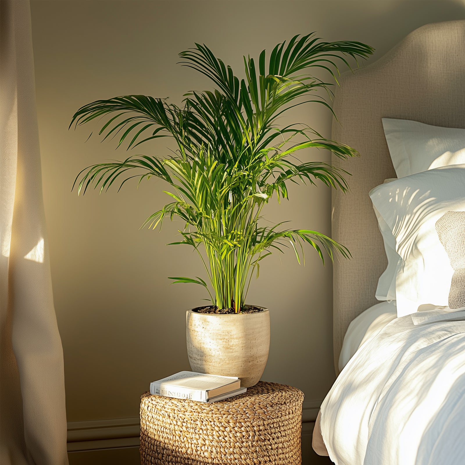 Areca Palm 'golden Cane' - 2 Pcs. - Dypsis Lutescens - Height 60-70cm - ⌀17cm | Set-of-2 | Green