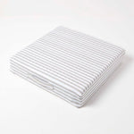 Cotton Orthopaedic Foam Armchair Booster Cushion | 50cm x 50cm | Grey & White